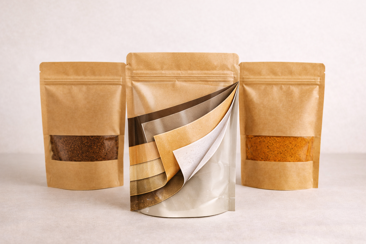 Doypack Ambalajlarda Katman Yapısı