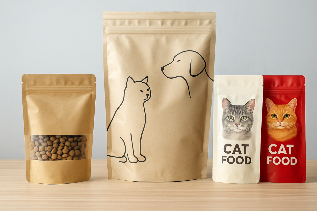 Hayvan Mamaları İçin Ambalajlar