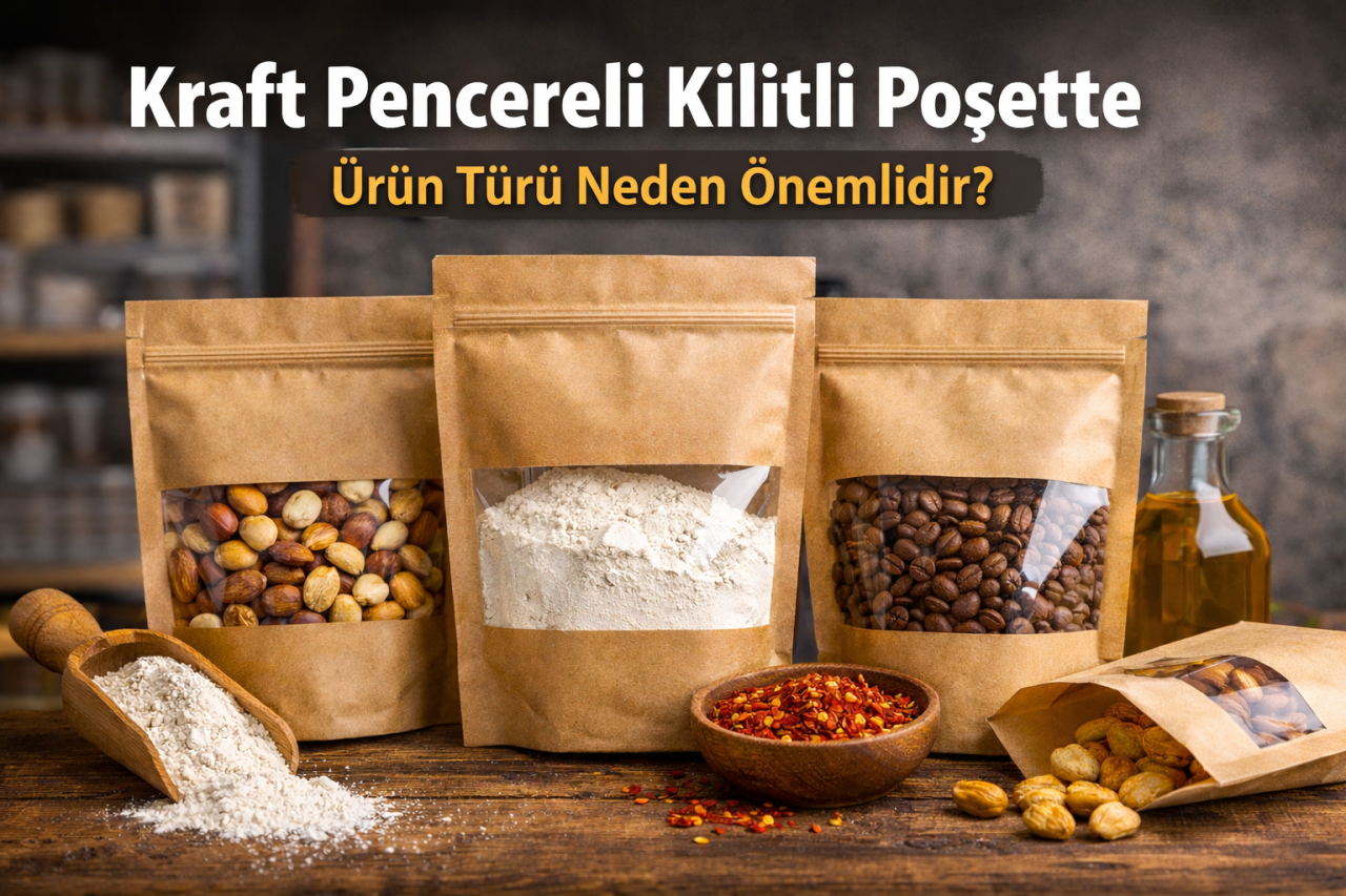 Kraft Pencereli Kilitli Poşette Ürün Türü Neden Önemlidir?