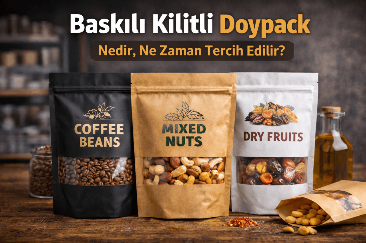 Baskılı Kilitli Doypack Nedir?