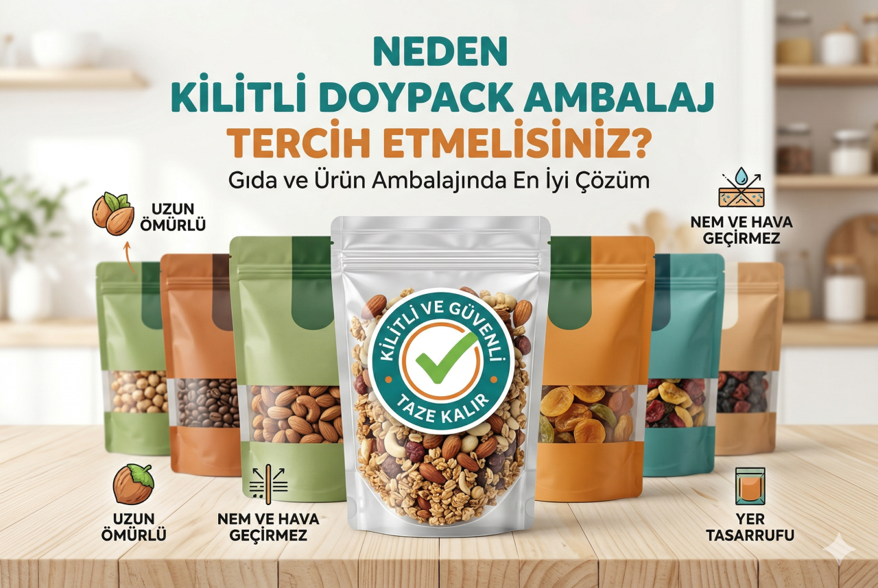 Neden Kilitli Doypack Ambalaj Tercih Etmelisiniz?