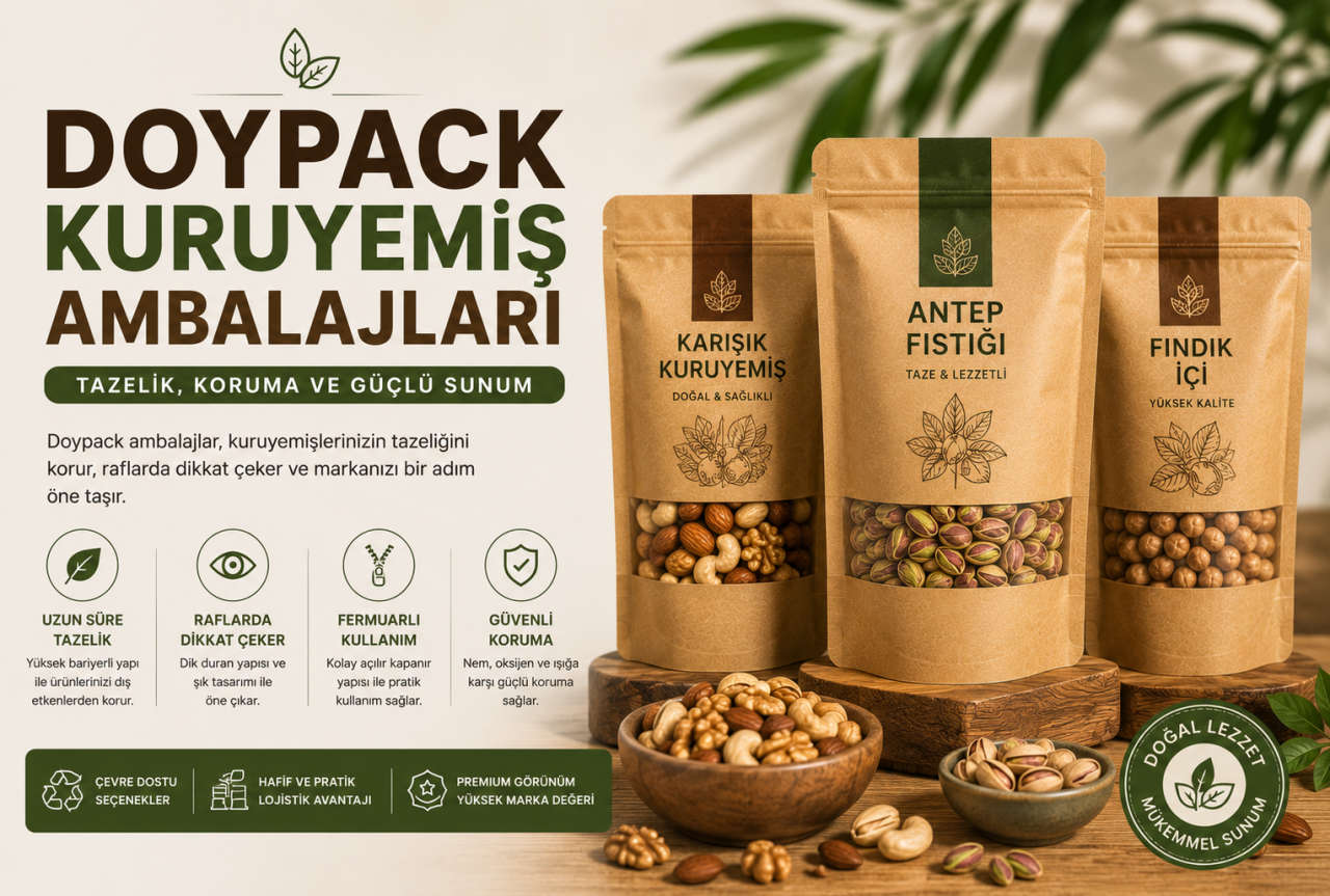 Doypack Kuruyemiş Ambalaj