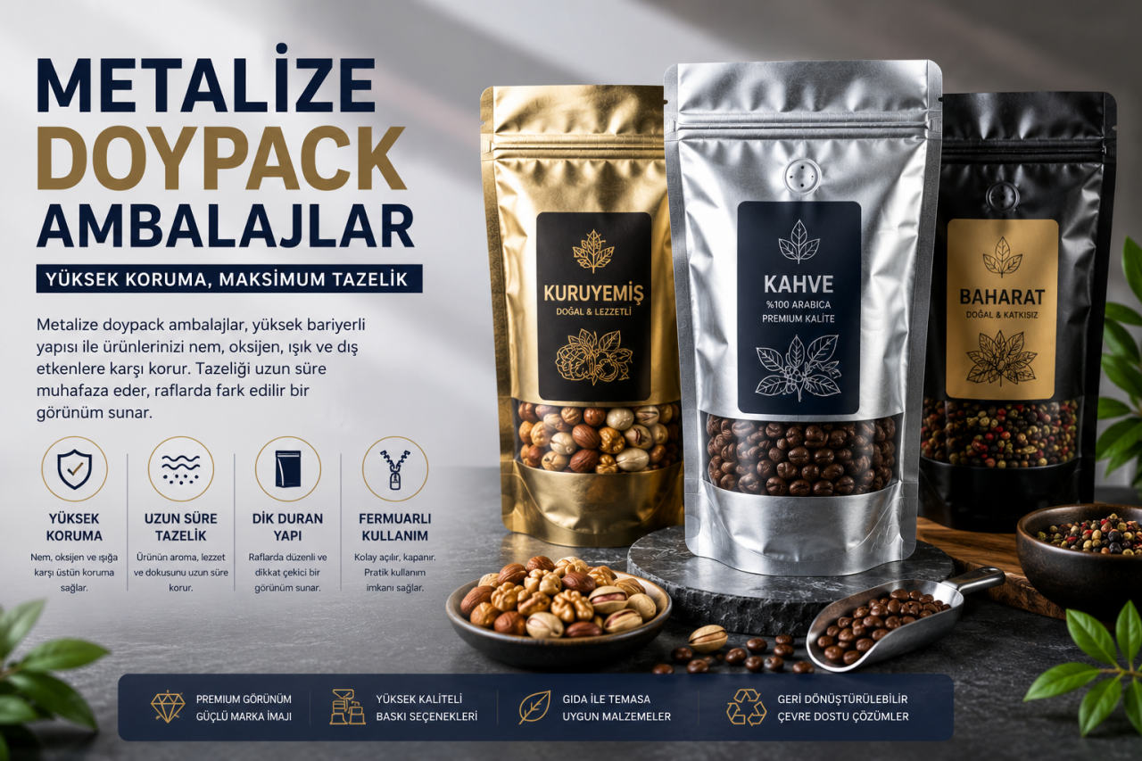 Metalize Doypack Ambalaj Nedir? 