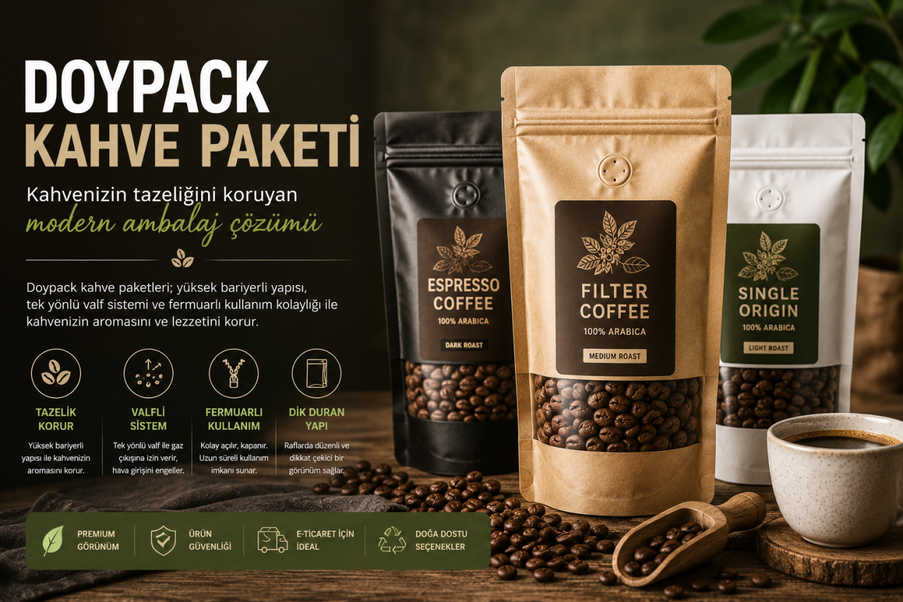 Doypack Kahve Paketi