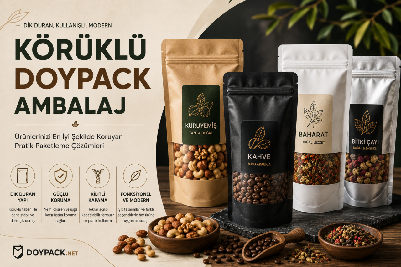 Körüklü Doypack Ambalaj