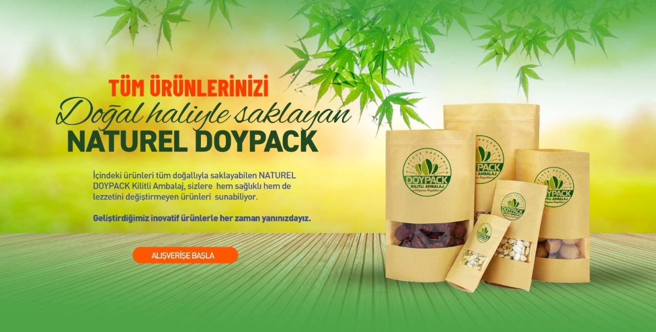 Kraft Doypack Ambalaj: Doğal ve Pratik Bir Çözüm