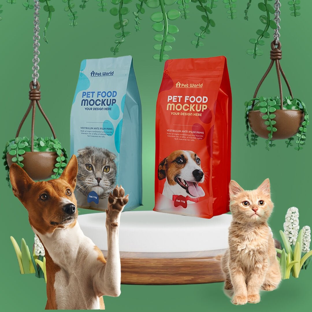 Evcil Hayvan Mamalarında Doypack Ambalajlar