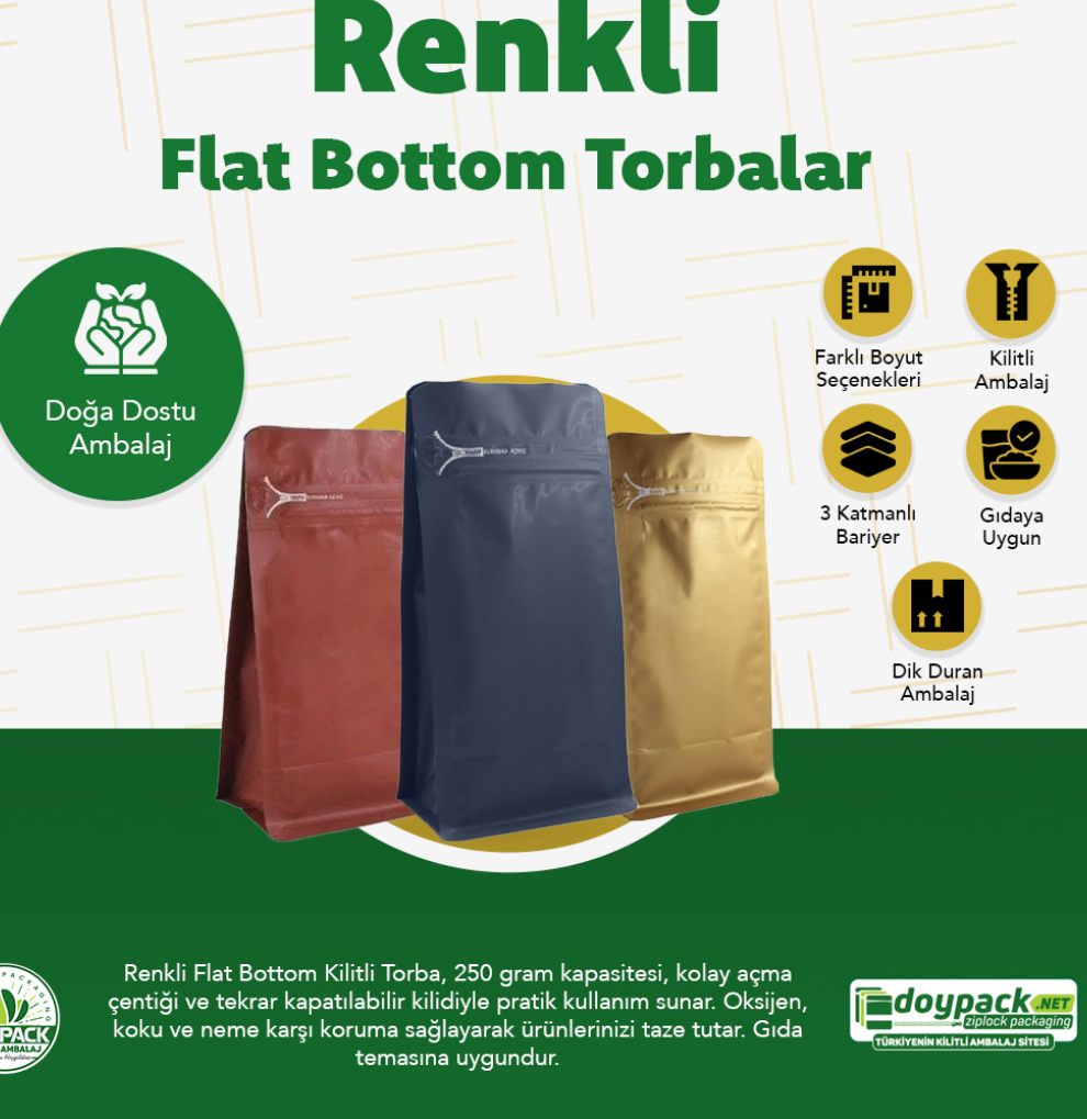Sürdürülebilir Doypack Ambalaj