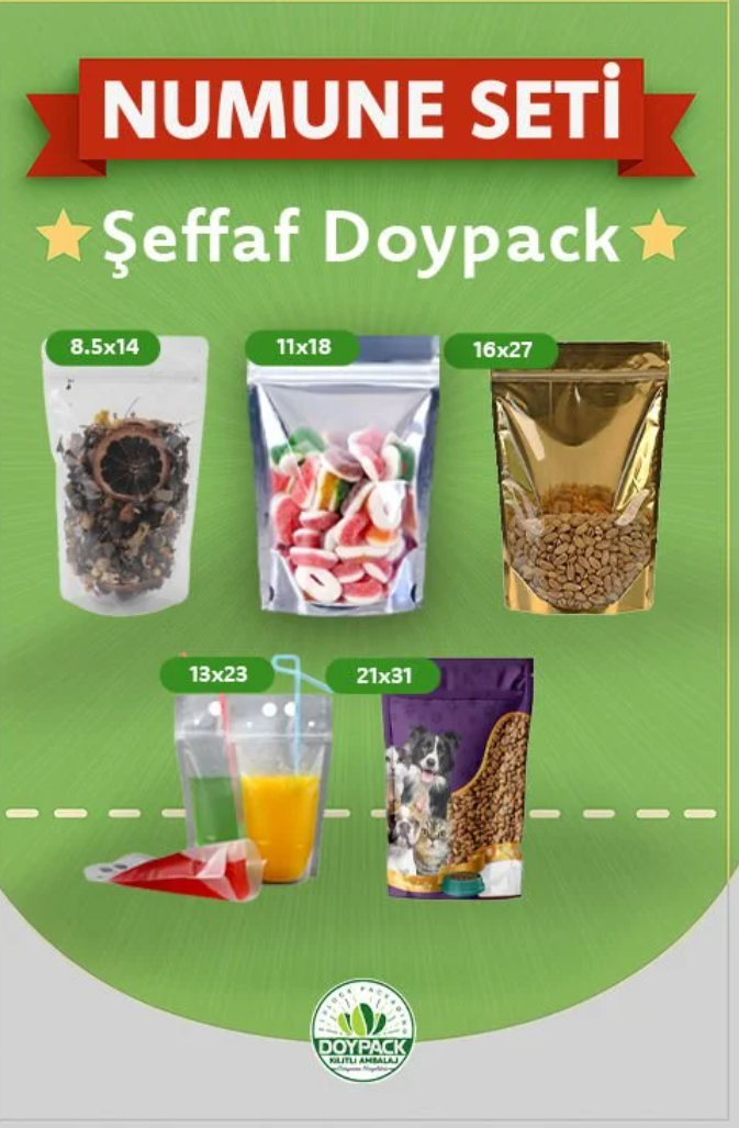Doypack Ambalaj Numune Setleri