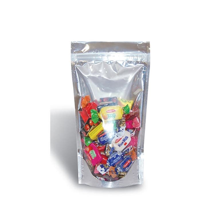 Şeffaf Metalize Gümüş Doypack 250 - 20x30cm