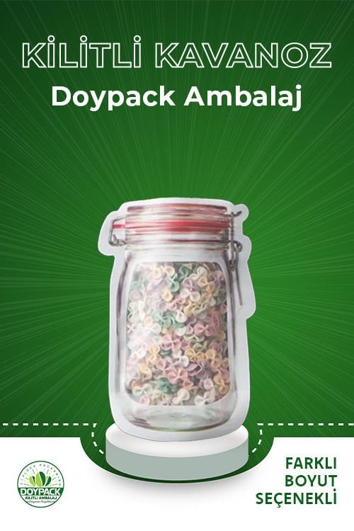 Kilitli Kavanoz Doypack Ambalaj