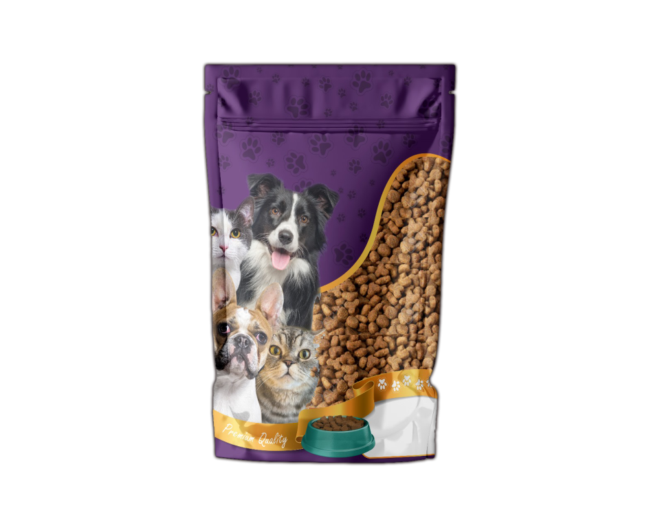 Baskılı Kedi Köpek Maması Ambalajı 850 - 22x33cm