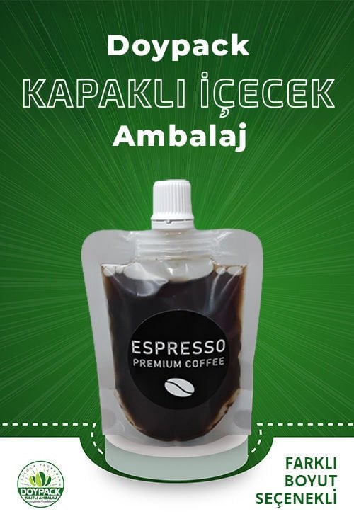 Kapaklı İçecek Doypack Ambalaj 1000 - 8x10cm