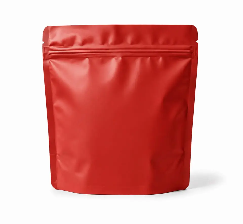 Kırmızı Mat Çanta Tipi Doypack 1180 - 18*20+4 250 GR