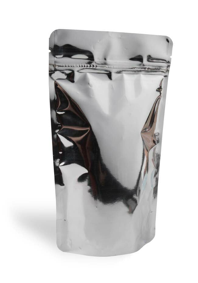 Şeffaf Metalize Gold Kilitli Doypack