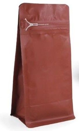 Bordo Kilitli Flat Bottom Buradan Açınız Torba 11x21+4 Cm 250 Gr