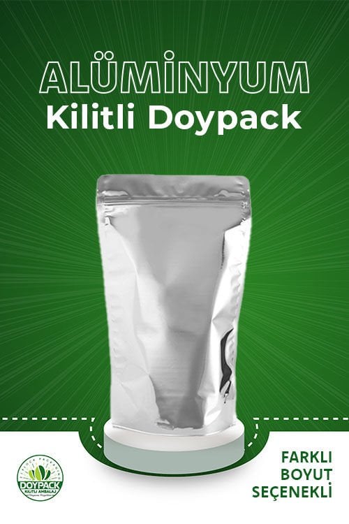 Alüminyum Kilitli Doypack 3000 - 8.5x14.5cm