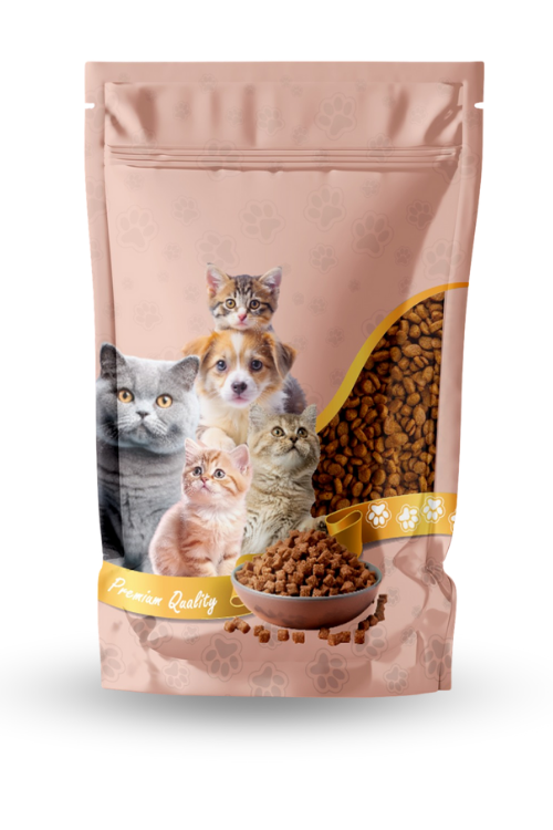 Petshop Baskılı Pencereli Kilitli Doypack
